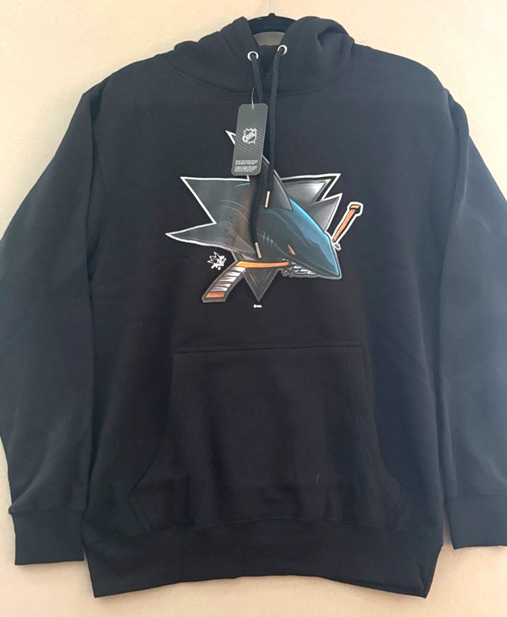 Fanatics Official NHL San Jose Sharks Sweatshirt, S